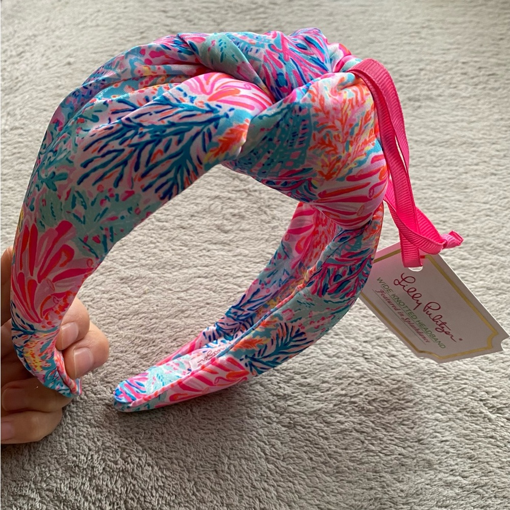 ✨🌸 Lilly Pulitzer Wide Knotted Headband 🌸✨